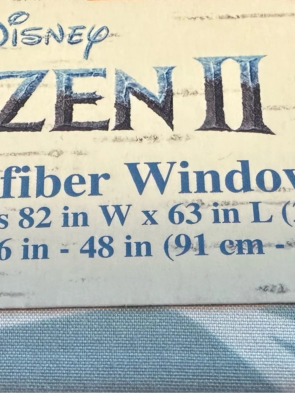 Disney Frozen Window Panels Curtains Olaf Drapes New